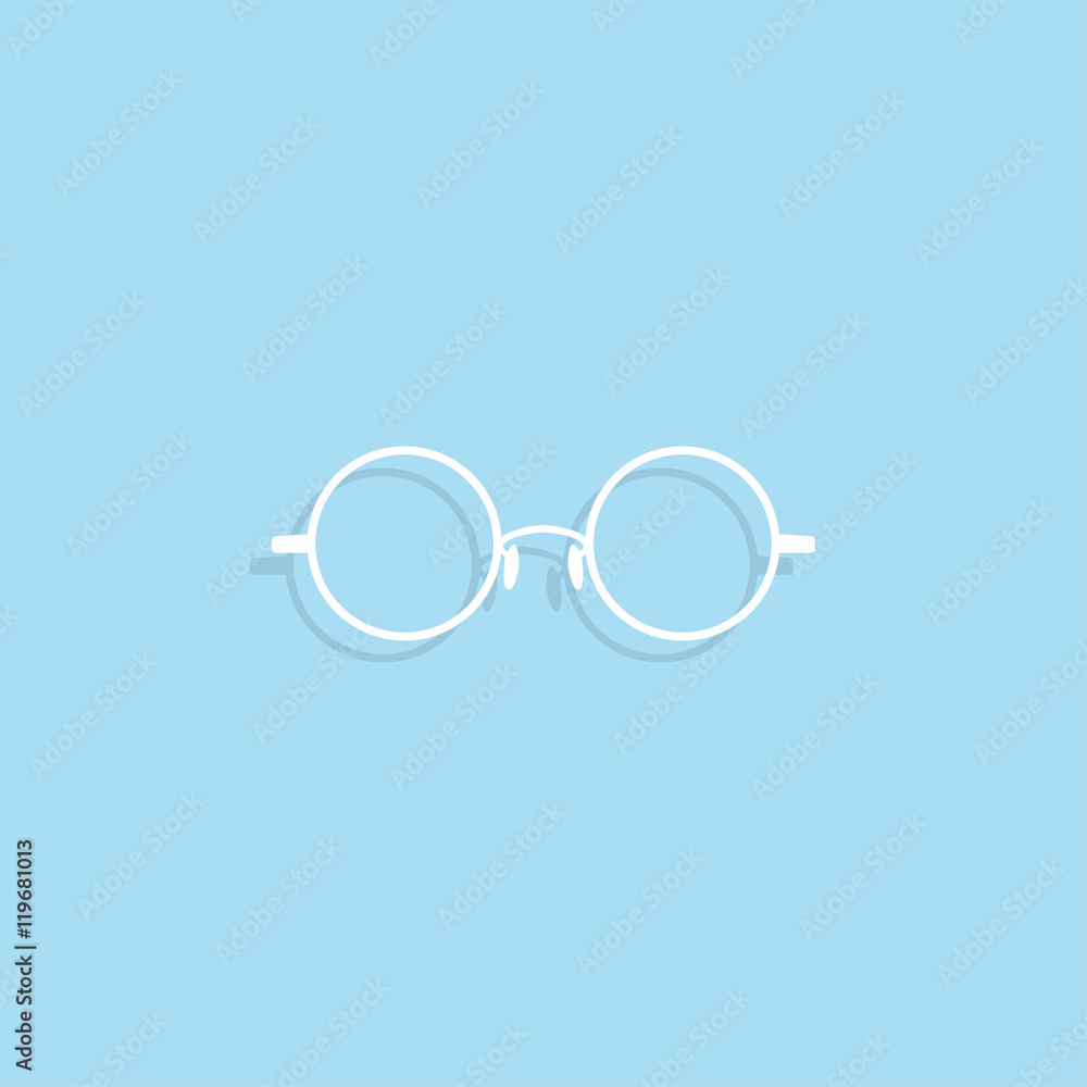 Fototapeta premium glasses icon