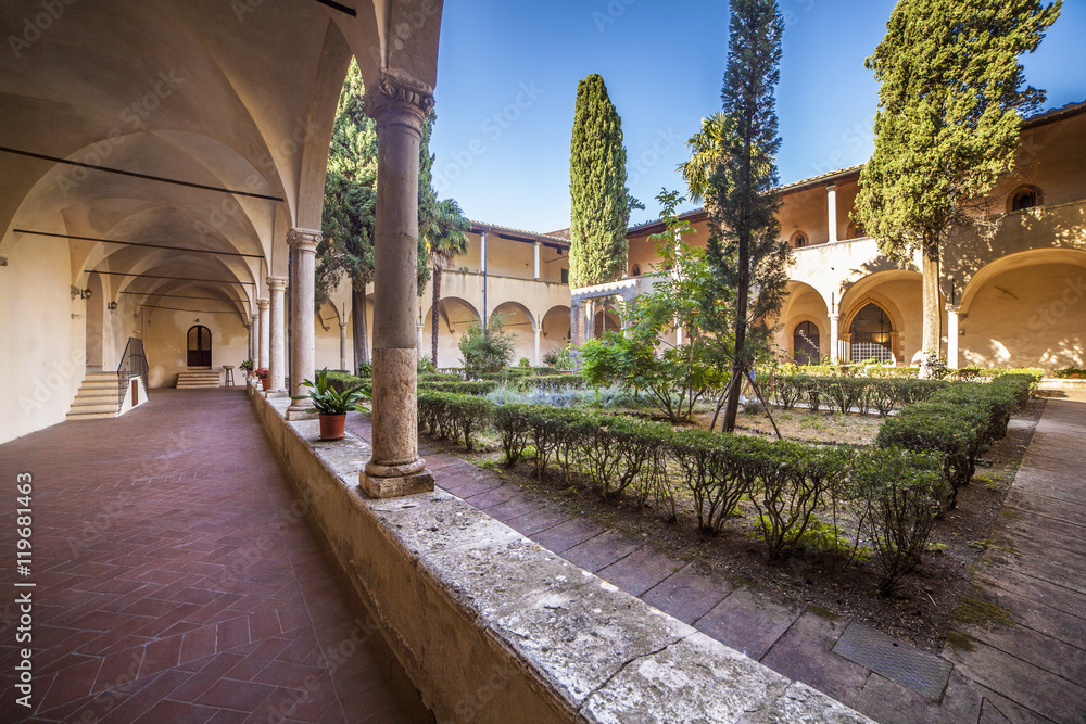Fototapeta premium Italia,Toscana,il paese di San Gimignano