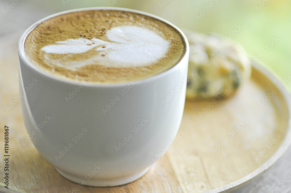 hot cappuccino coffee hot cappuccino coffee