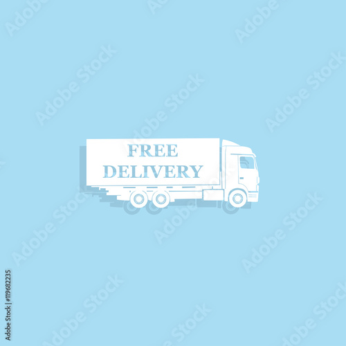 delivery  free  icon