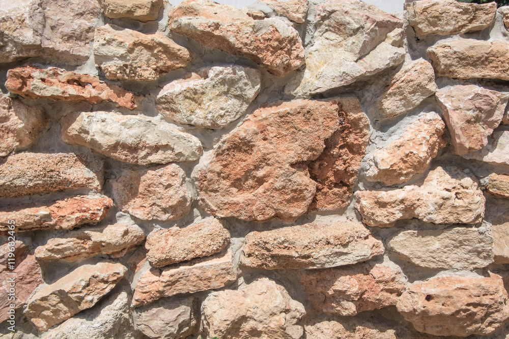 Fototapeta premium Texture of stone wall for background