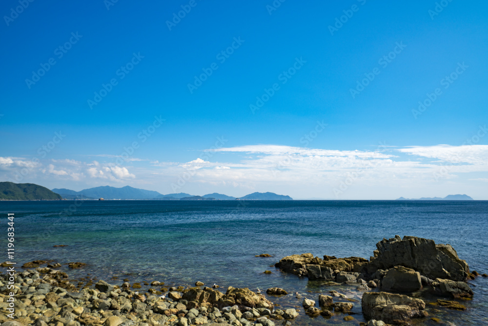 海岸 響灘 海岸 響灘