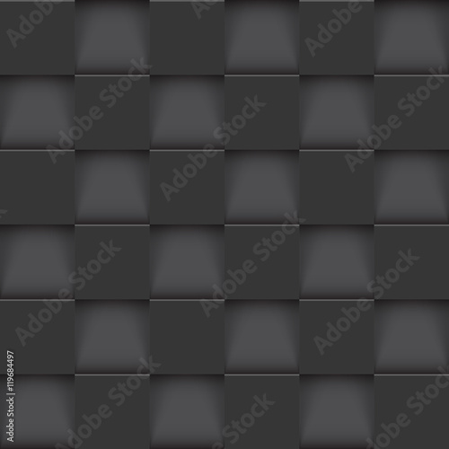 Vector tile. Seamless geometric twisted background