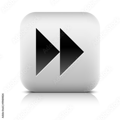 Media player icon with next forward sign.