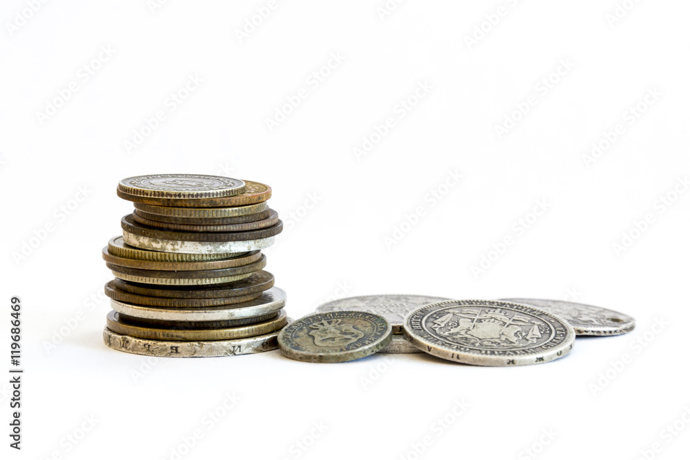Old expired coins. USSR coins and silver coins Old expired coins. USSR coins and silver coins
