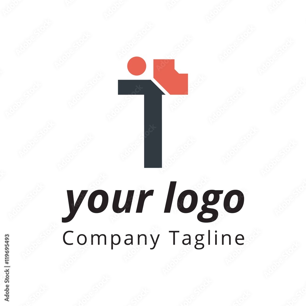 Initial T Logo Initial T Logo