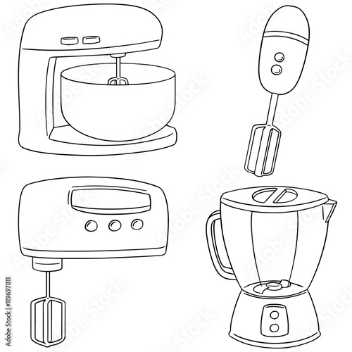 vector set of mixer