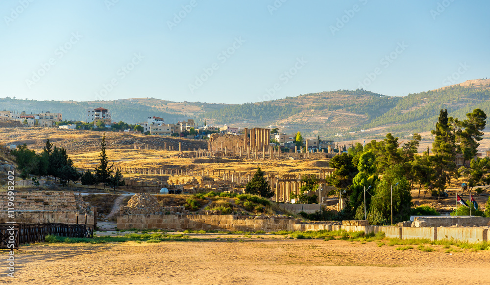 The Roman city of Gerasa - Jordan