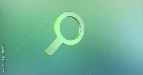 Search Color 3d Icon 
