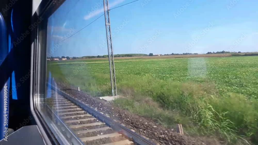country landscape from runaway train country landscape from runaway train
