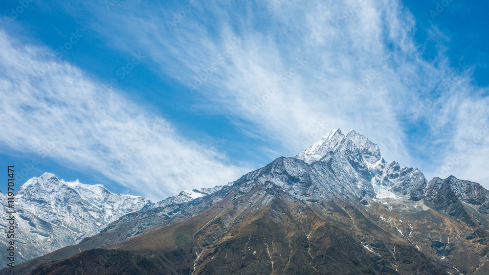 Himalayan Mountain Peaks of Nepal