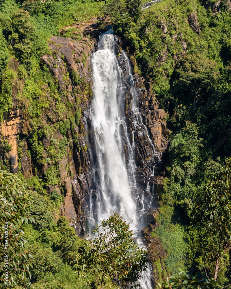 Obraz premium Devon water fall in Sri Lanka
