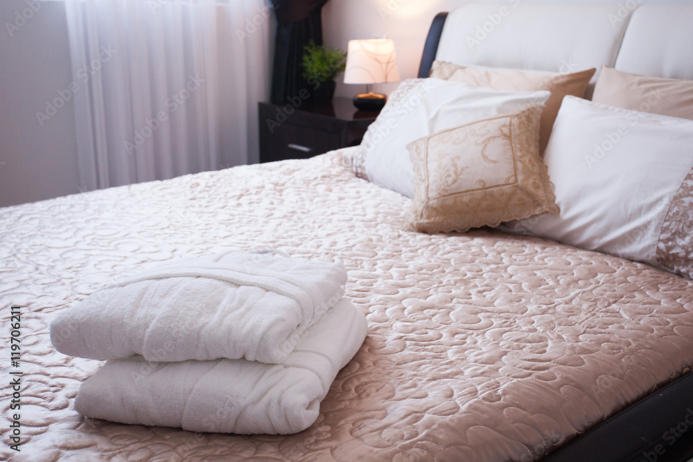 Obraz premium Hotel room or bedroom Interior.