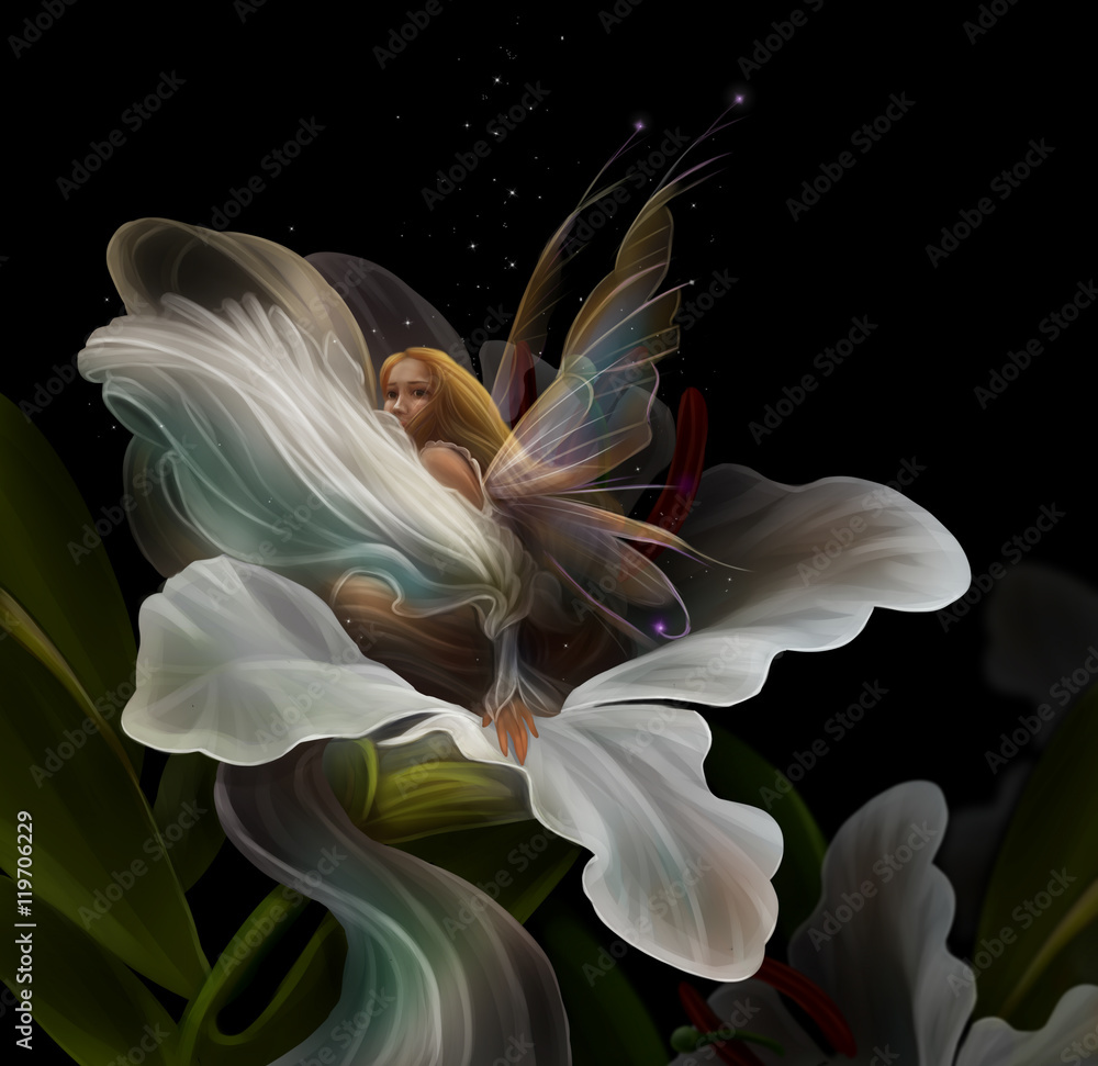 Lily Fantasy by Michele Caporaso ArtWanted.com
