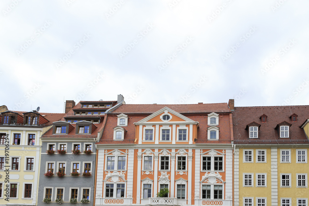 Altstadtfassaden in Goerlitz