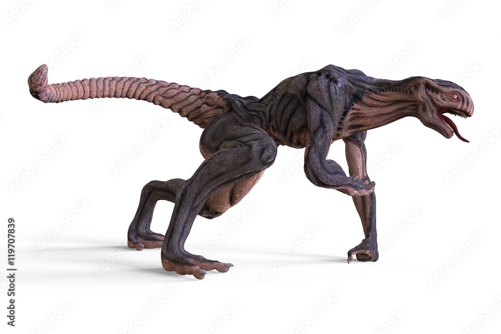 Fototapeta premium 3D Illustration Monster