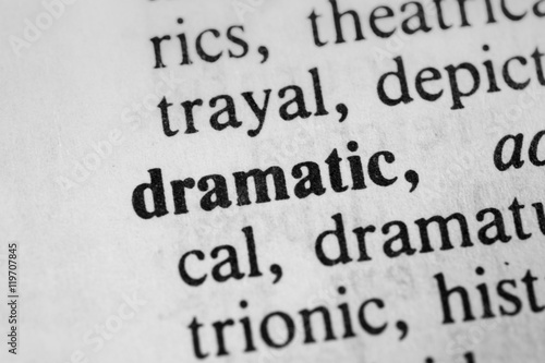 Εκτύπωση καμβά Dramatic