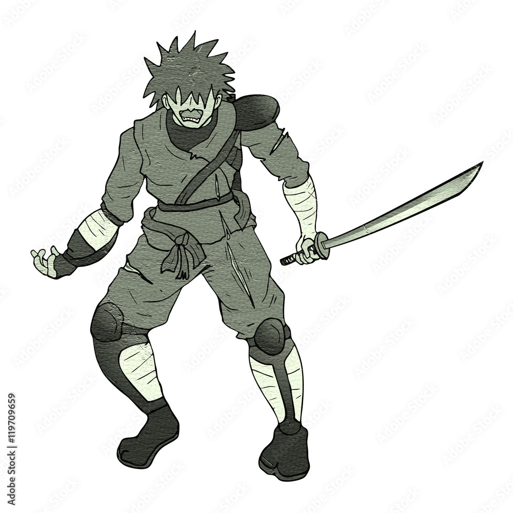 Fototapeta premium brave warrior