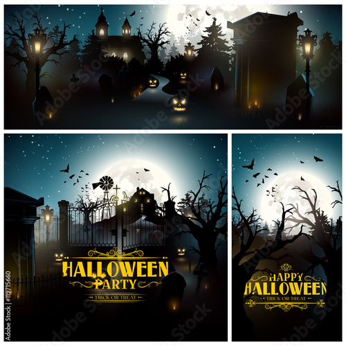 Halloween backgrounds