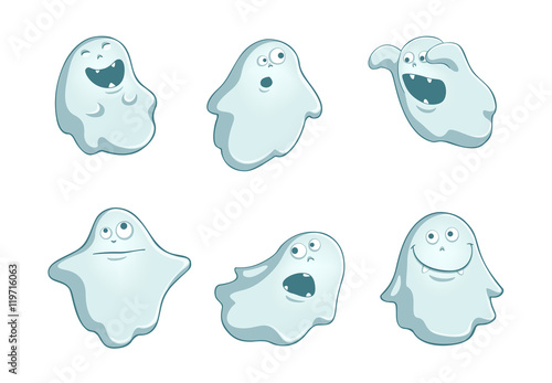 Set ghost for Halloween.