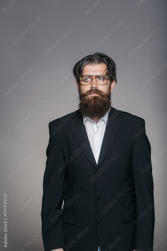Handsome bearded man Handsome bearded man
