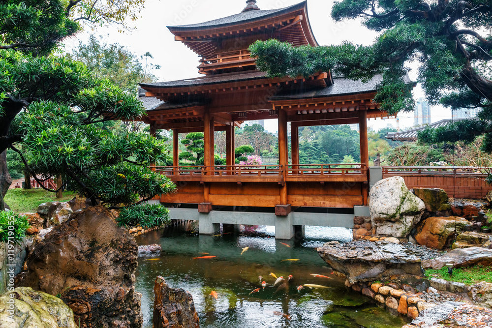 Fototapeta premium Nan Lian Garden at Diamond Hill in Hong Kong