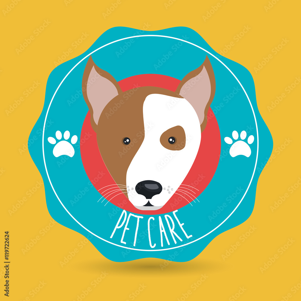 dog pet care icon vector illustration icon eps 10 dog pet care icon vector illustration icon eps 10
