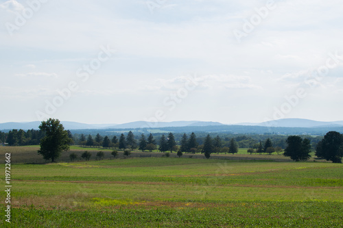 Appalachian Mountains From a Distance in Gettysburg, Pennsyvania © Christian Hinkle