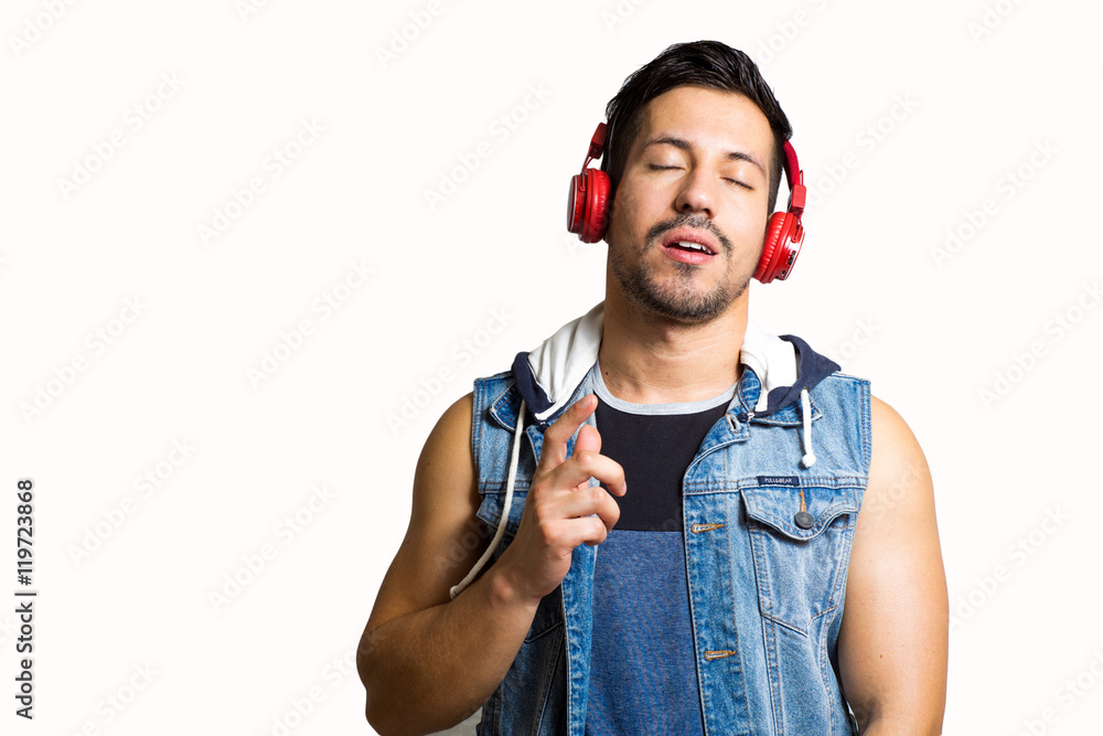 Fototapeta premium joven latino