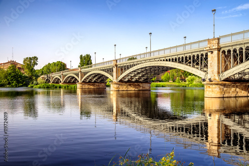 Enrique Estevan bridge, Salamanca. Spain.