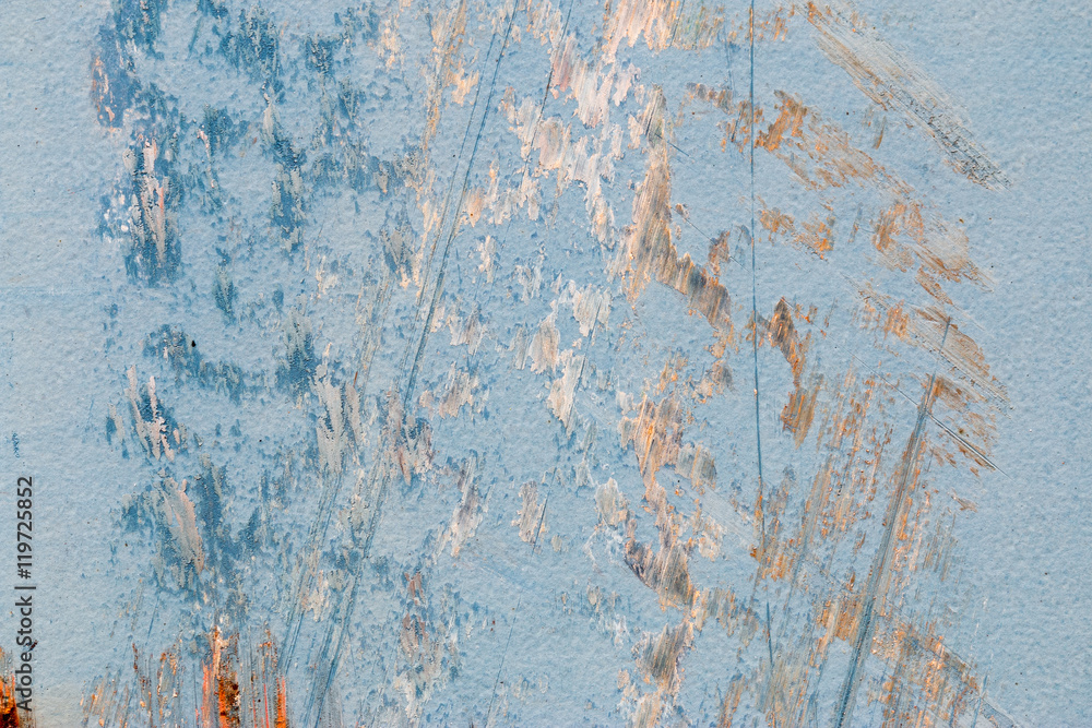 A background of peeling paint and rusty old metal A background of peeling paint and rusty old metal