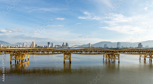 First bridge in Danang (Cau Nguyen Van Troi) Jul 2016. © minghaiyang