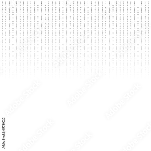 Abstract binary code background , Vector