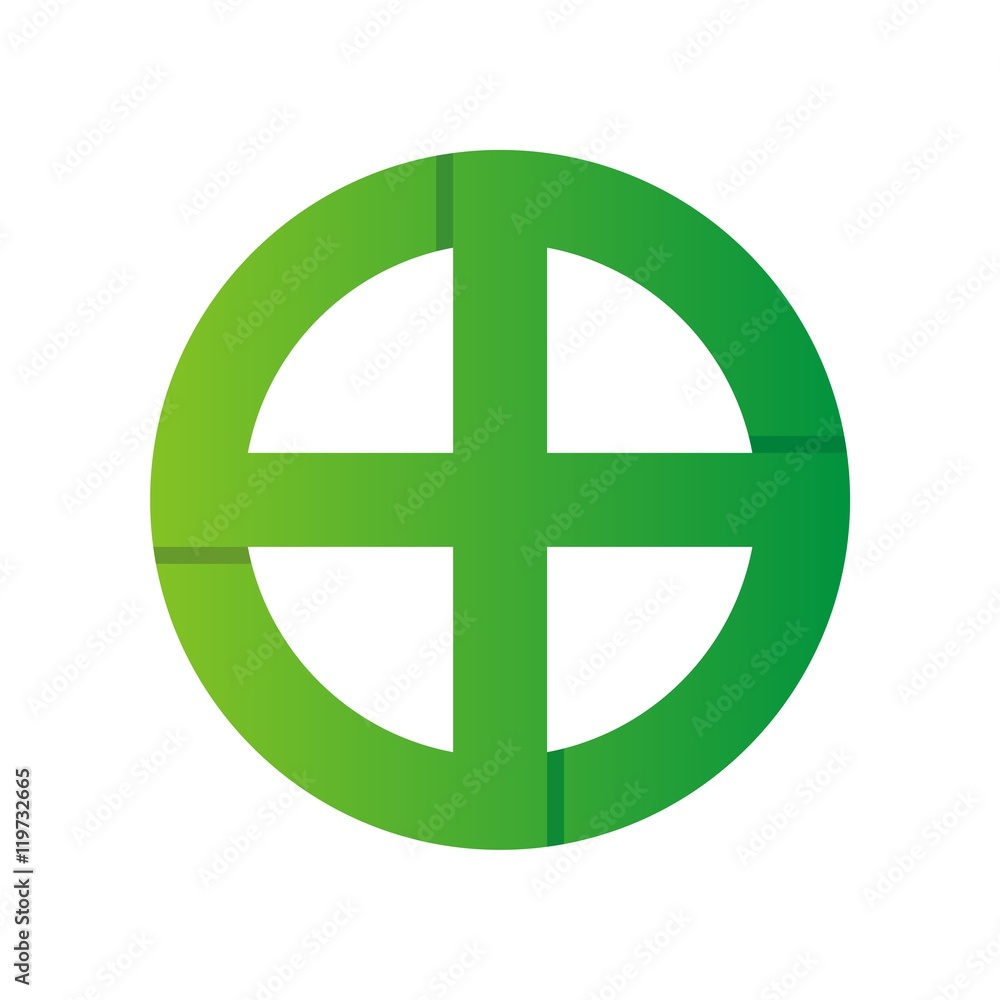 Circle abstract logo vector Circle abstract logo vector