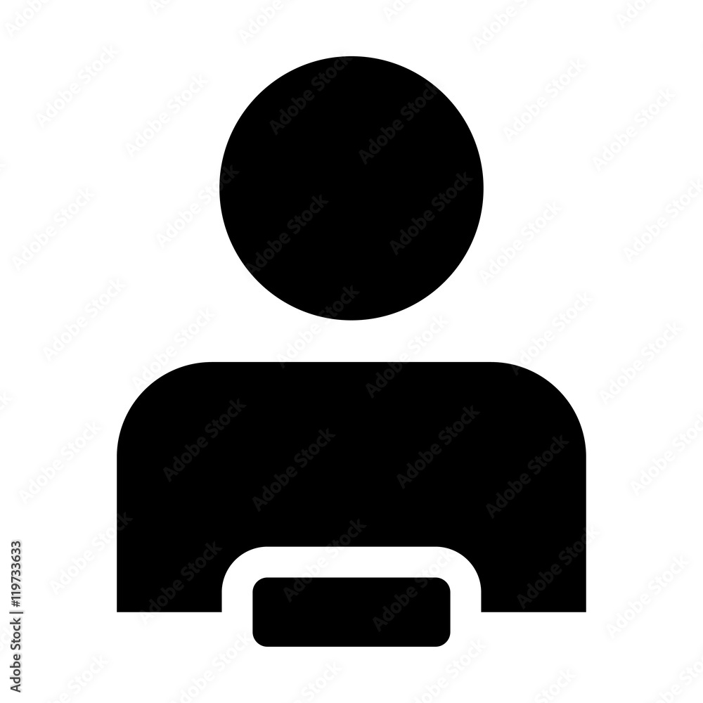 Remove User Icon - Man, Account, Avatar, Profile Glyph Vector illustration Remove User Icon - Man, Account, Avatar, Profile Glyph Vector illustration
