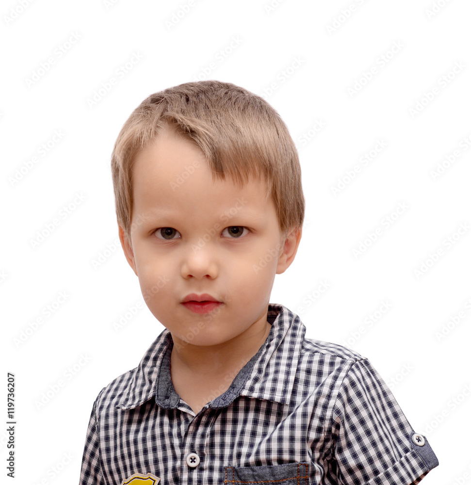Portrait little boy Portrait little boy