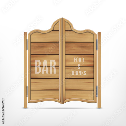 Western saloon door