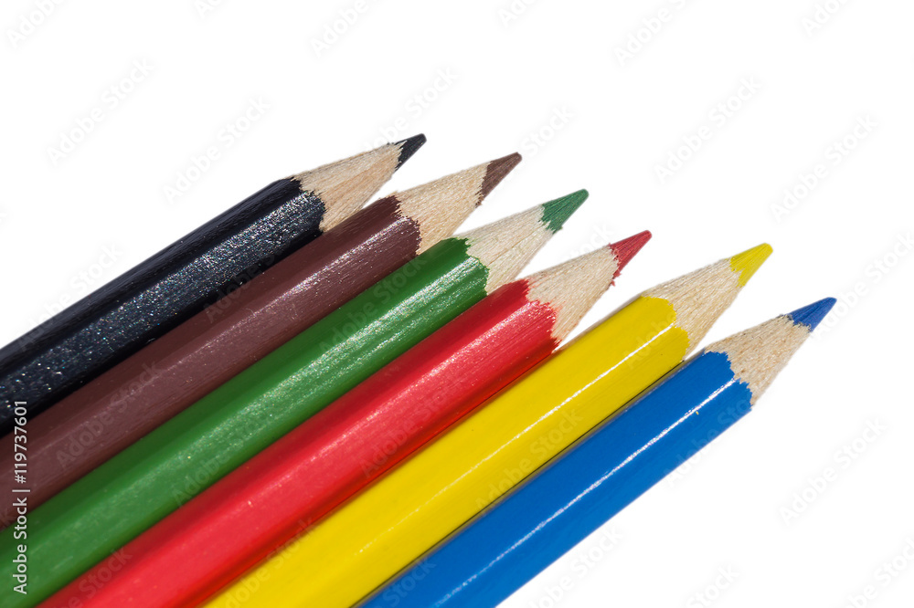 Fototapeta premium Colour pencils