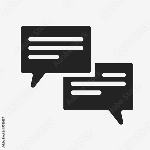 Message or chat icons