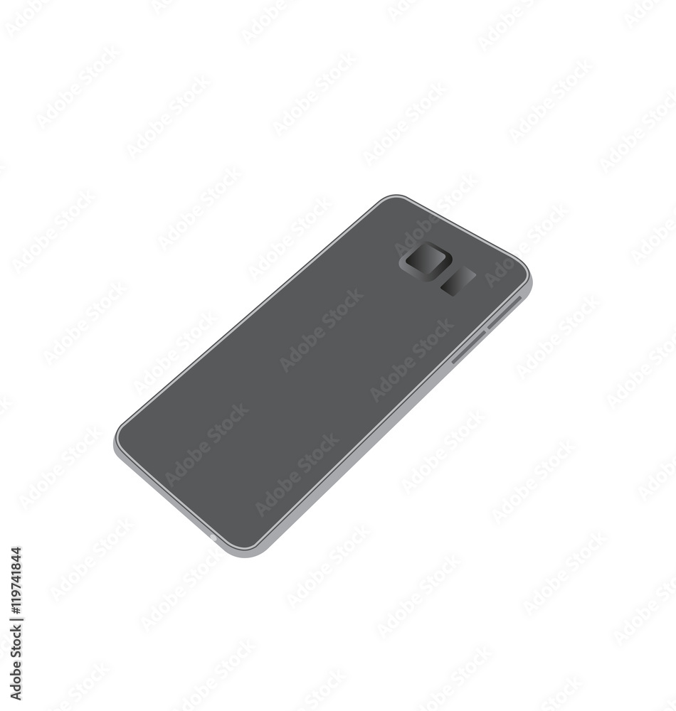 Smartphone, mobile phone isolated, vector illustration. Smartphone, mobile phone isolated, vector illustration.