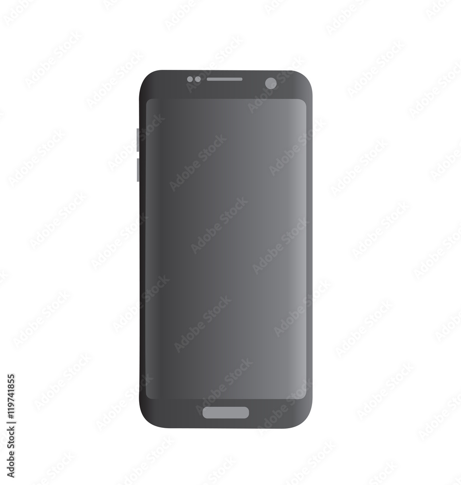 Smartphone, mobile phone isolated, vector illustration. Smartphone, mobile phone isolated, vector illustration.