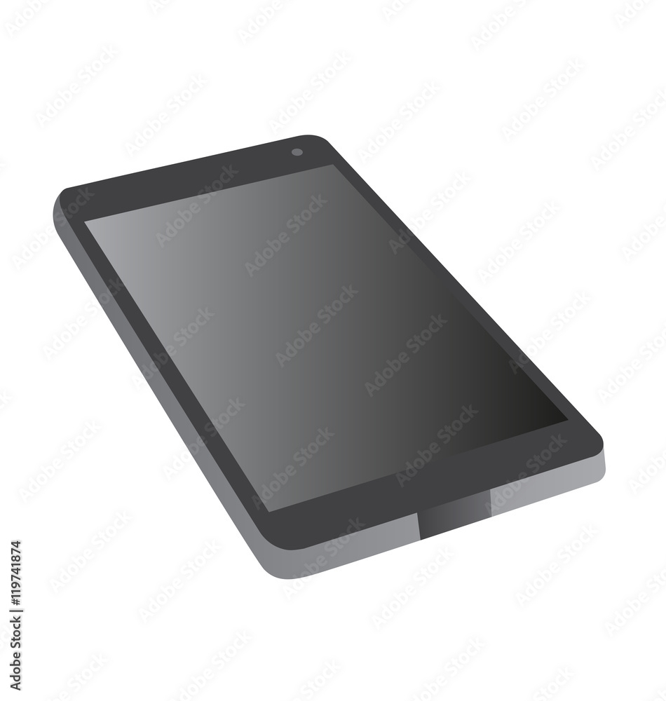 Smartphone, mobile phone isolated, vector illustration. Smartphone, mobile phone isolated, vector illustration.