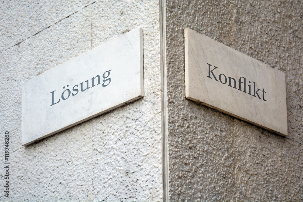 Schild 109 - Konflikt Schild 109 - Konflikt