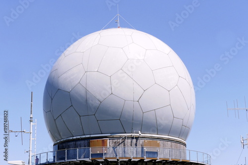 Radom auf der Wasserkuppe, Radarkuppel ein Relikt des kalten Krieges