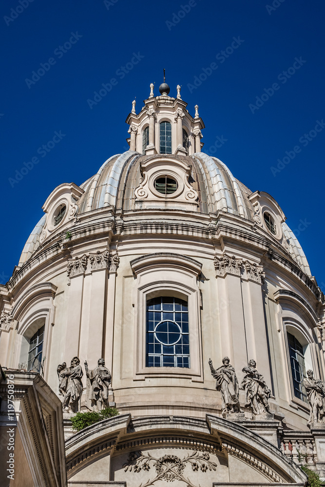 Church of the Most Holy Name of Mary (1751). Rome. Italy.