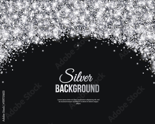 Black and Silver Banner, Greeting Card