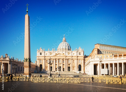 St. Peter's cathedral in Rome, Italy
