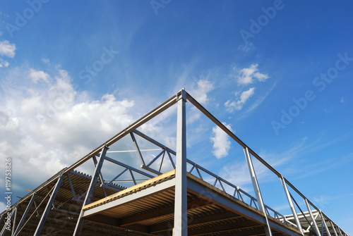 Construction of shopping center