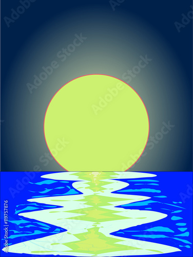 Evening Ocean Reflections