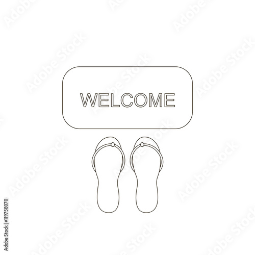 Door Mat Welcome